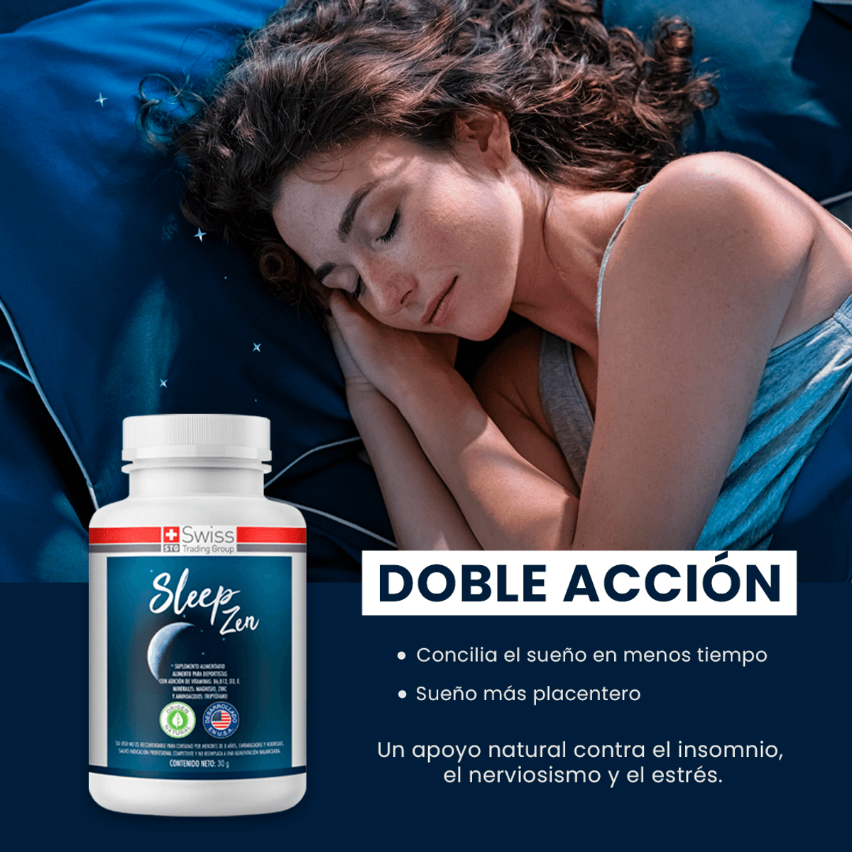 SleepZen® - Vuelve a un descanso más profundo.