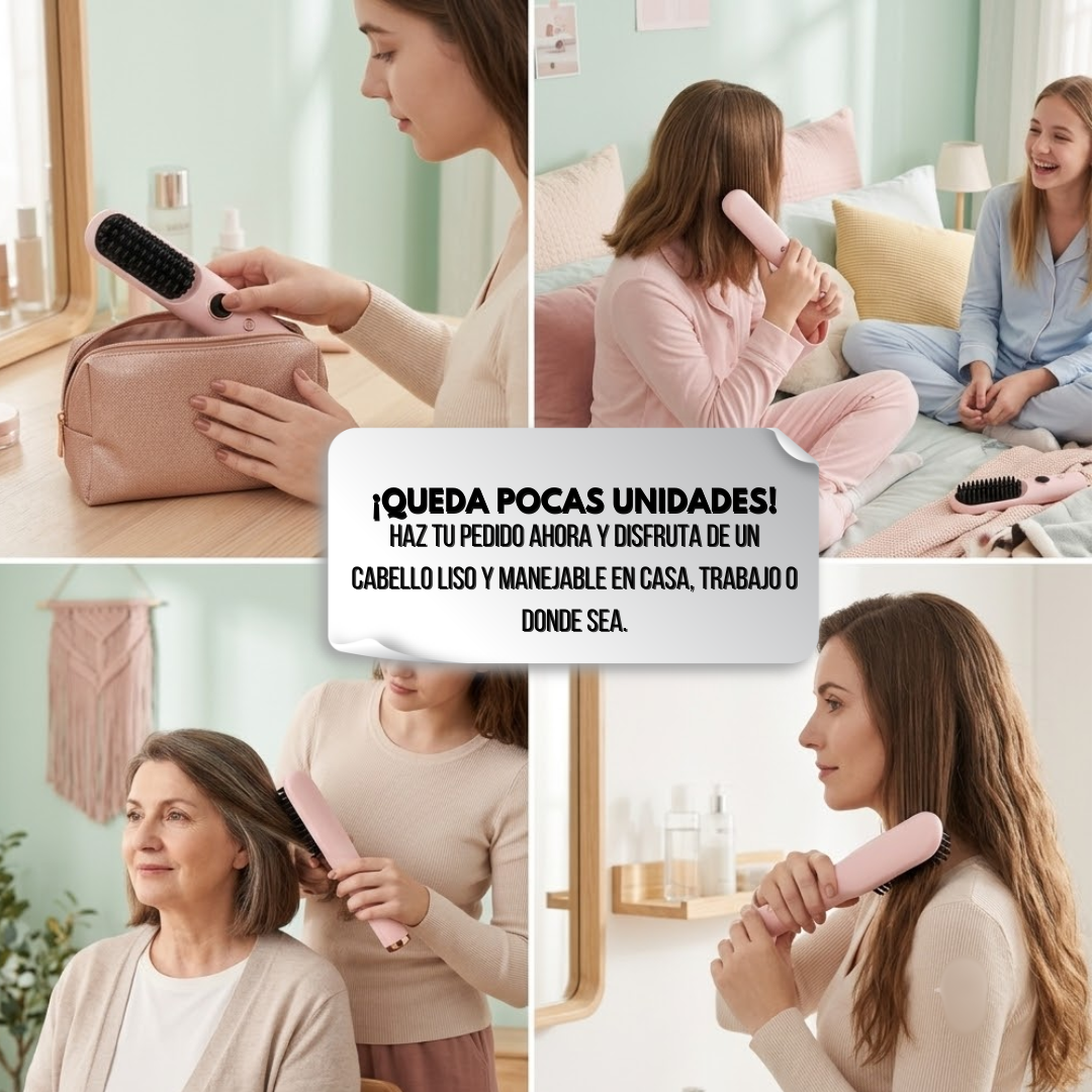 BrillaBrush - Peina y alisa con libertad