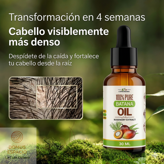 Batana Luxe - Aceite natural que transforma cabello débil en abundante