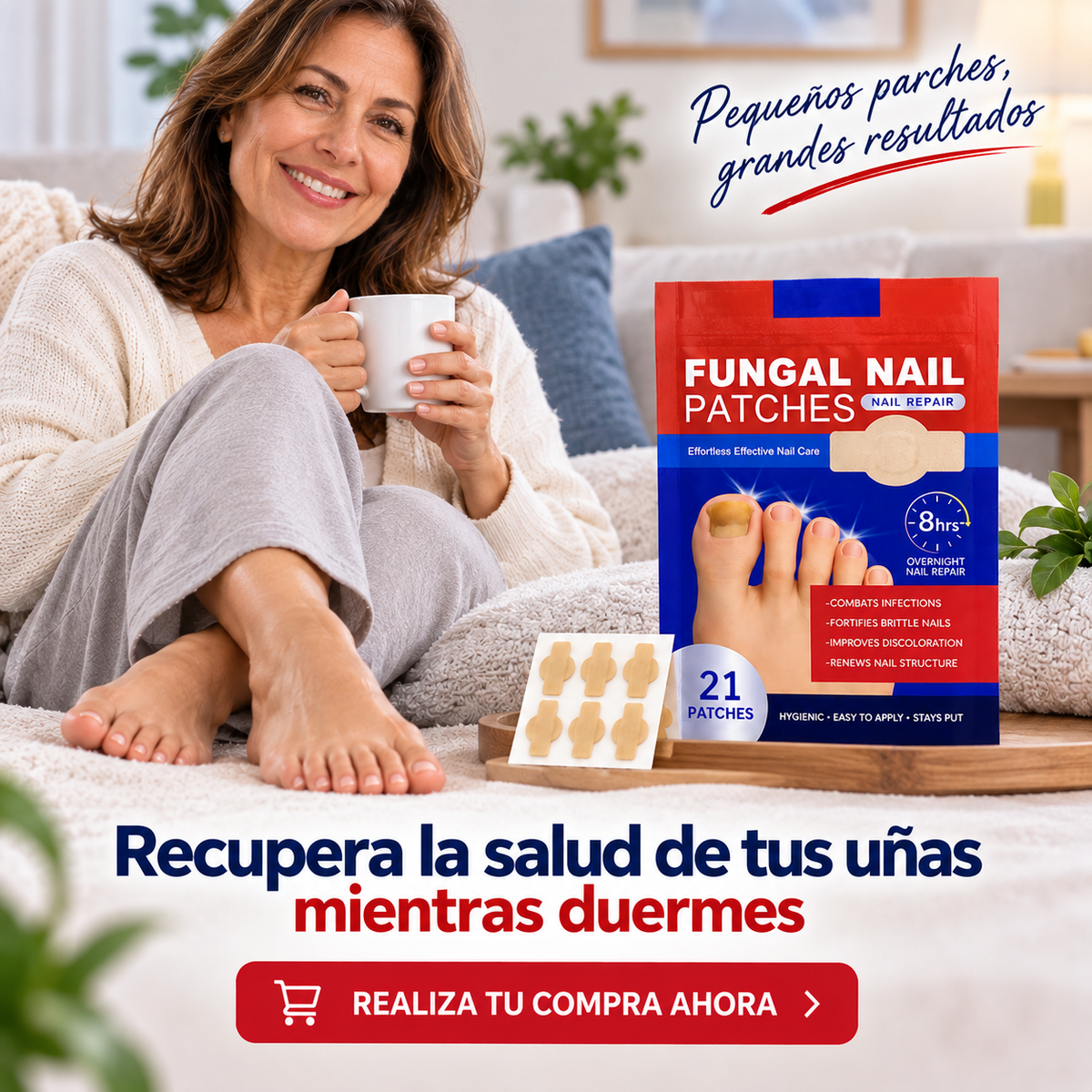 NailPatch - Cuidado fácil mientras duermes