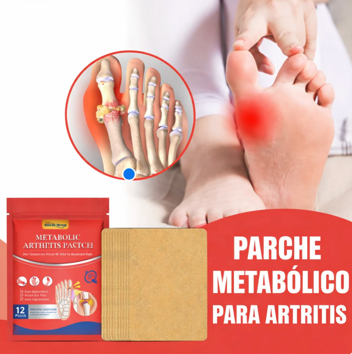 PatchRelief™ | Llévate 3x1 y olvida el dolor articular.