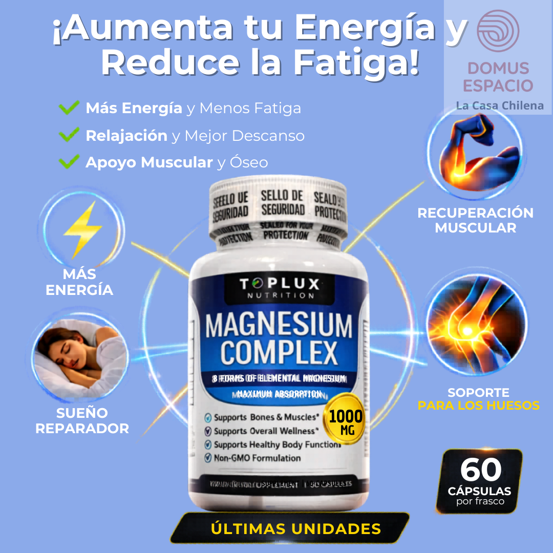 Bioforce Plus - El magnesio que tu cuerpo absorbe de verdad.