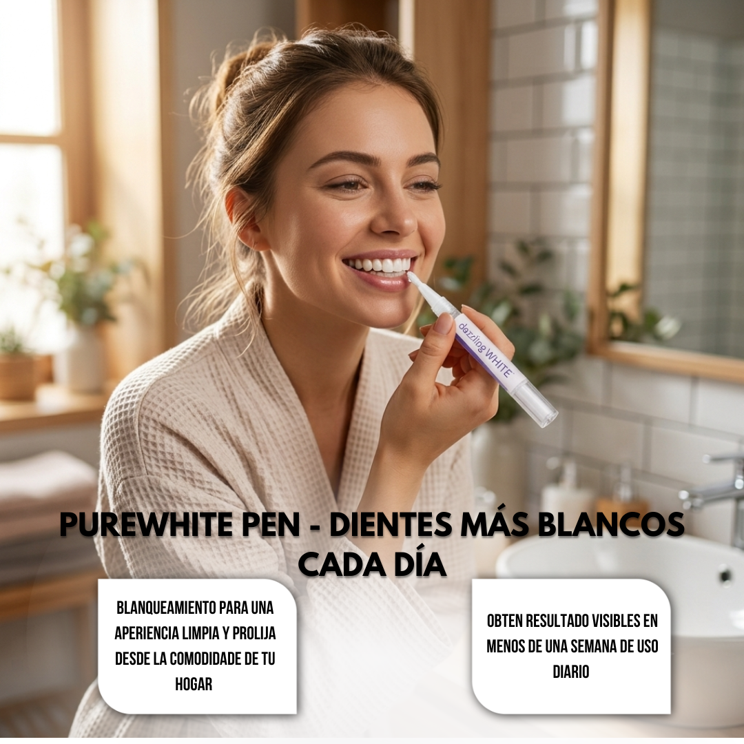 PureWhite Pen® - Dientes más blancos cada día