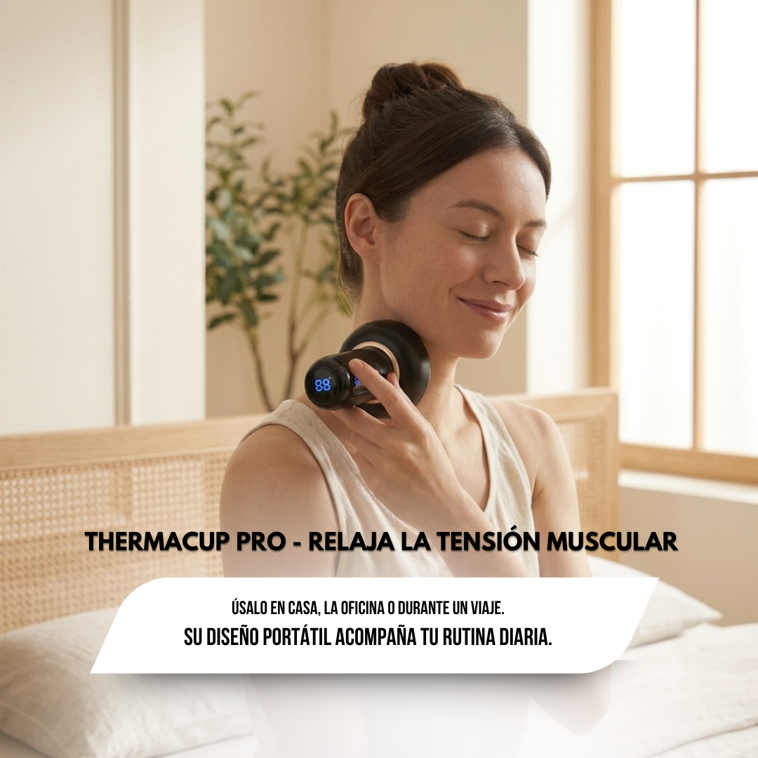 ThermaCup Pro® - Masajea, calienta y reafirma tu piel.