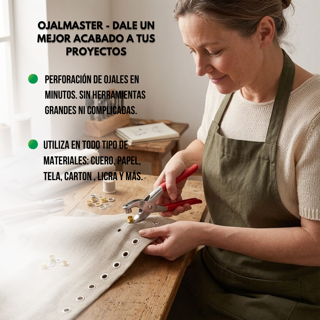 OjalMaster - Dale un mejor acabado a tus proyectos