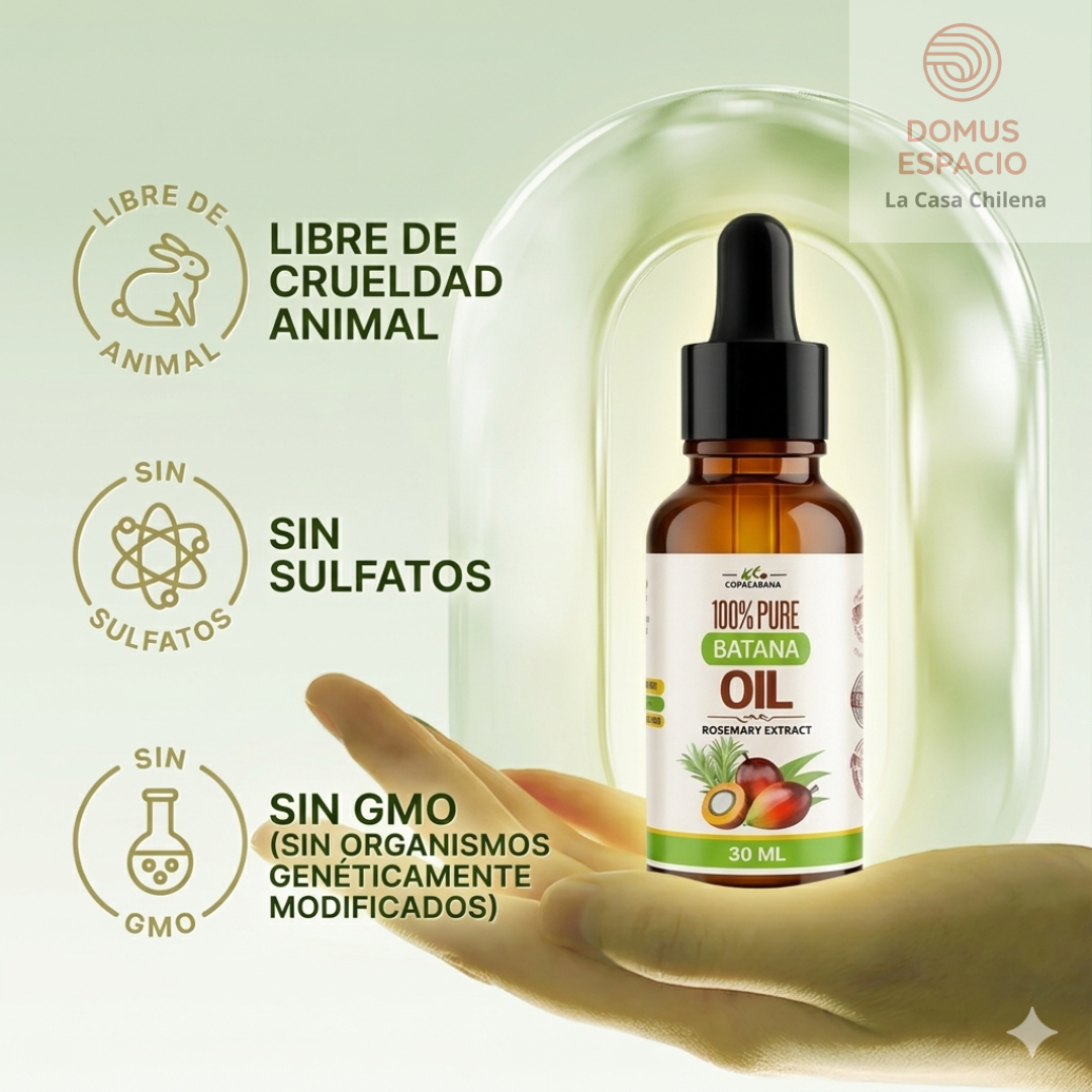 Batana Luxe - Aceite natural que transforma cabello débil en abundante