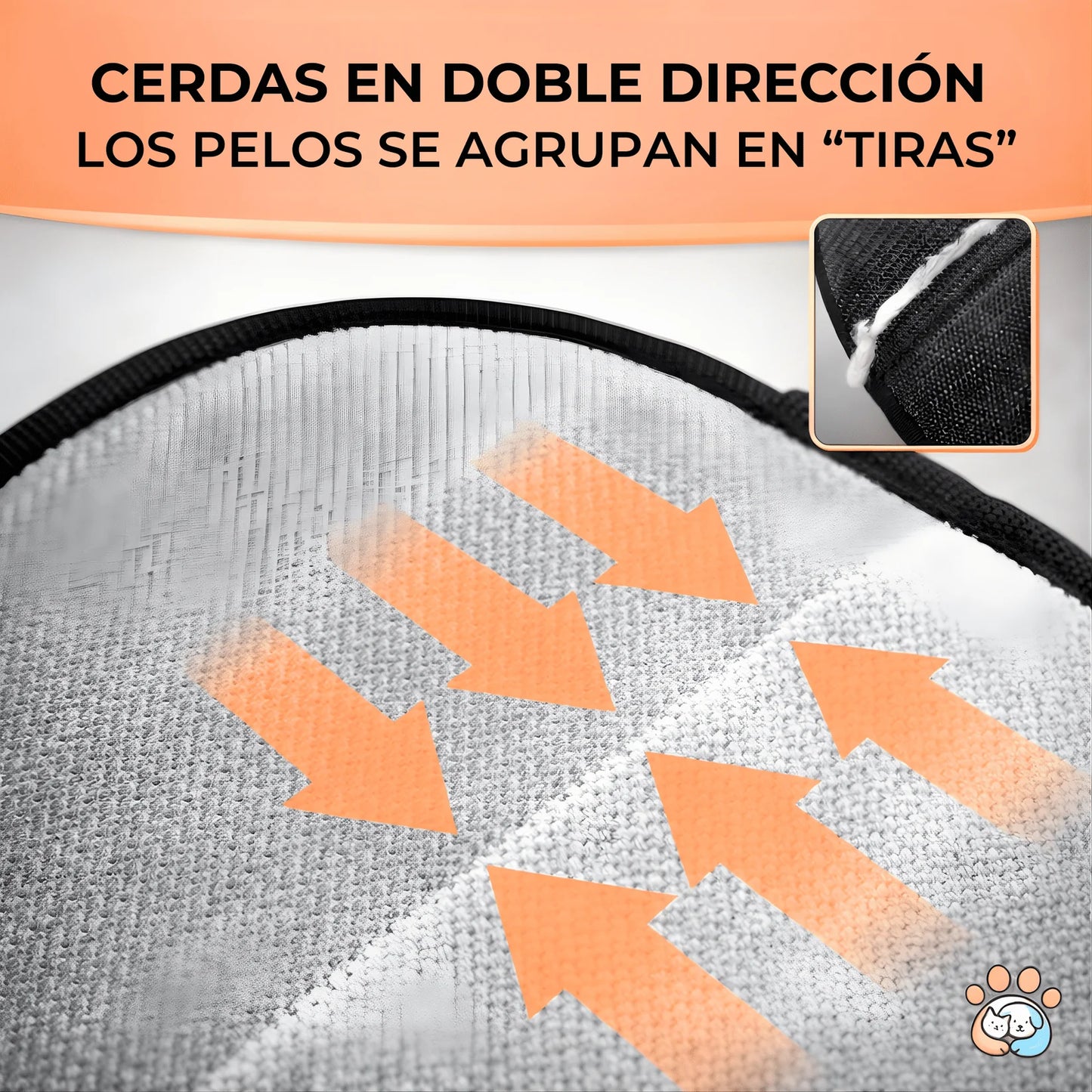 ZeroPelo - Limpia el pelo de tu mascota de cualquier superficie.