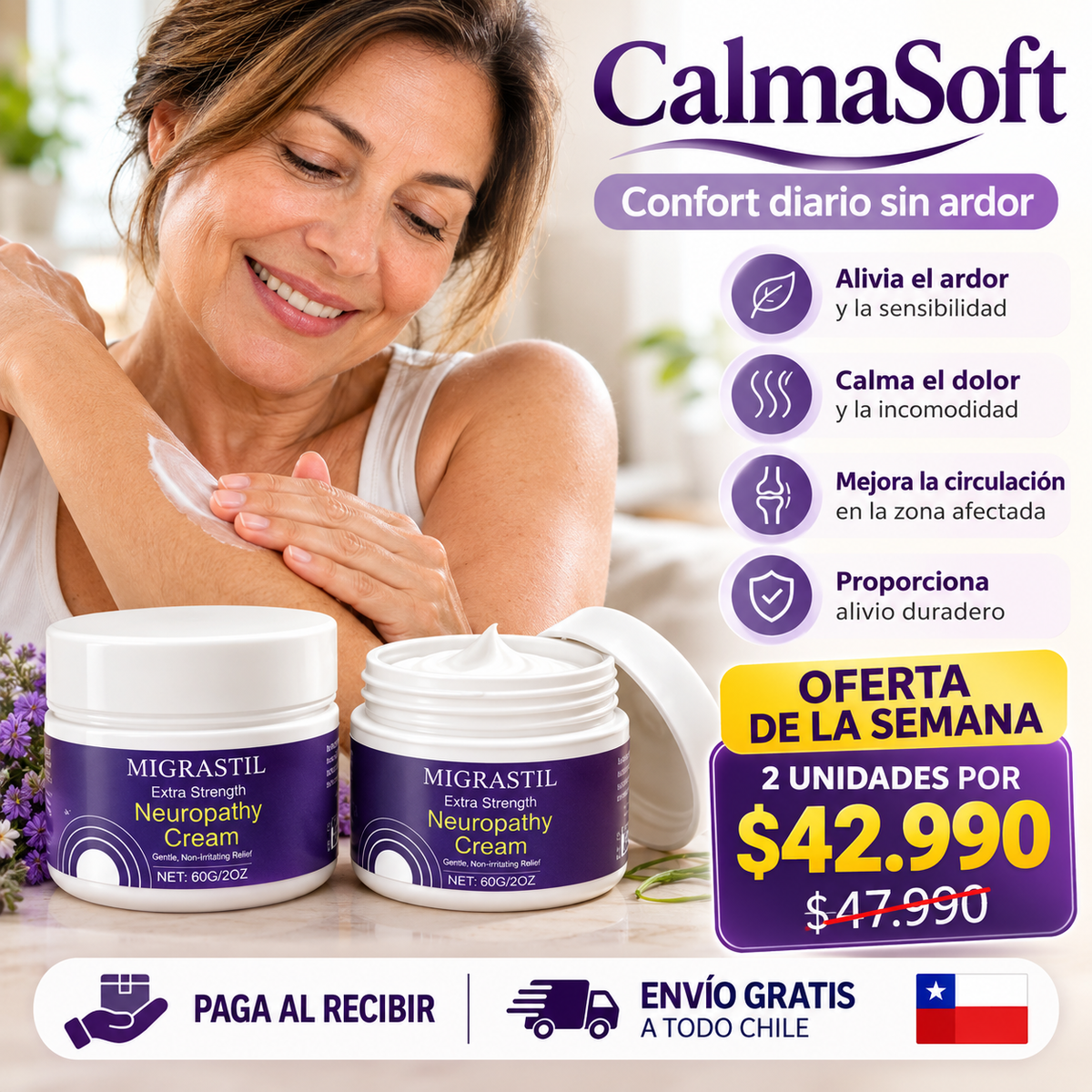 CalmaSoft - Confort diario sin ardor