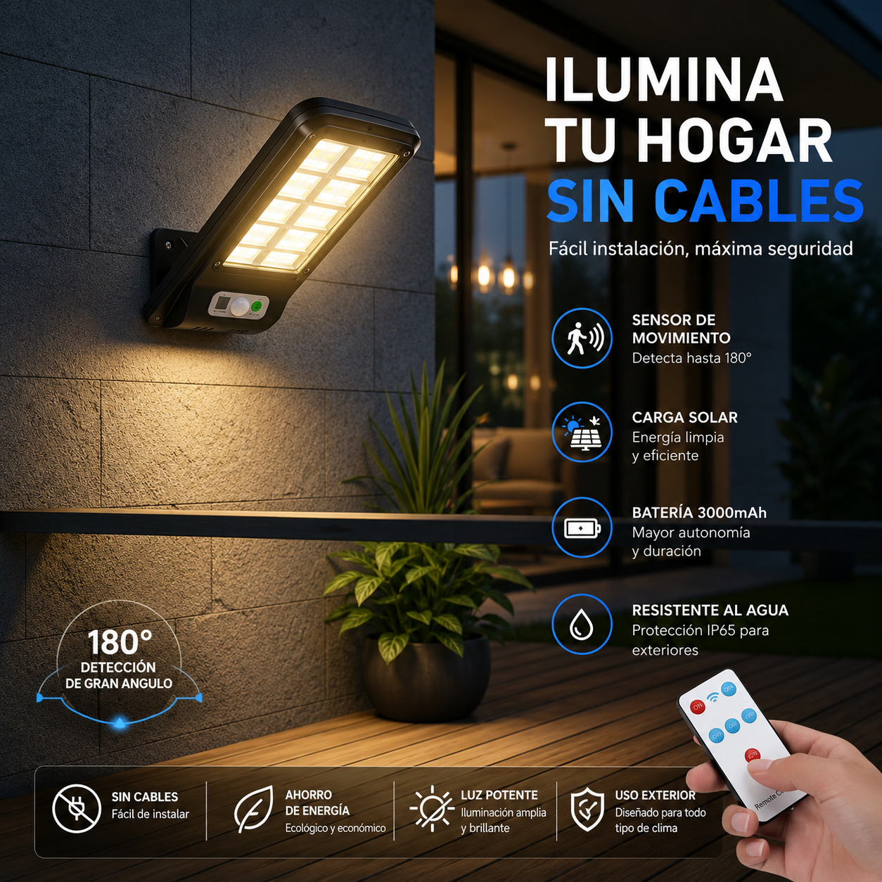 SolarLuz - Ilumina tu hogar sin gastar un peso en luz.