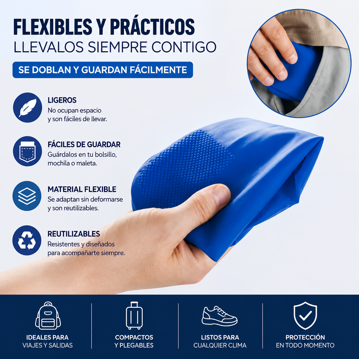 RainGuard - Tus zapatos secos, como si no hubiera llovido.