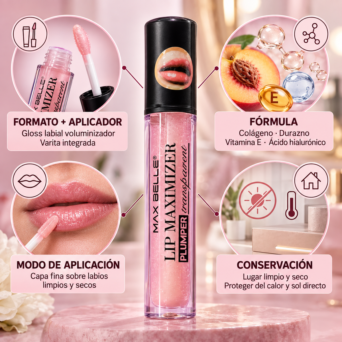 FullLips - Realza el volumen de tus labios