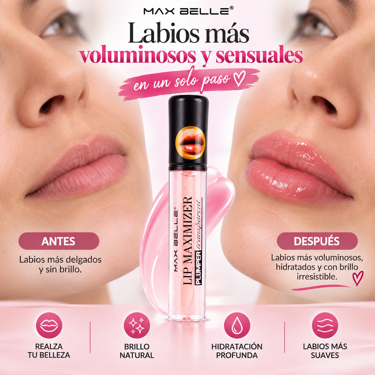 FullLips - Realza el volumen de tus labios