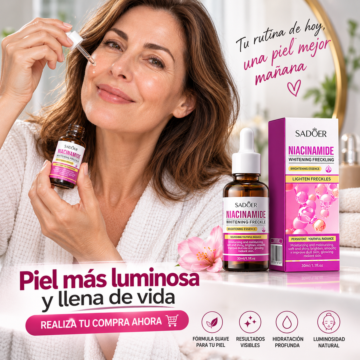 DermaLuz - Piel hidratada y luminosa
