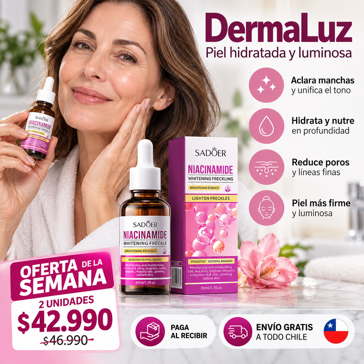 DermaLuz - Piel hidratada y luminosa