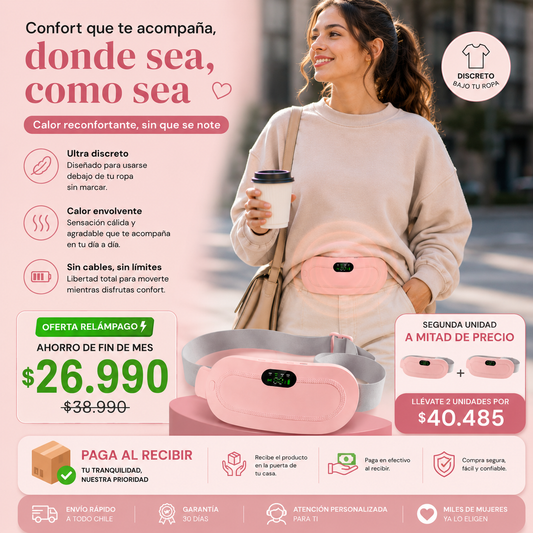 Cintucalm - Alivio y calor para los días más difíciles del mes.