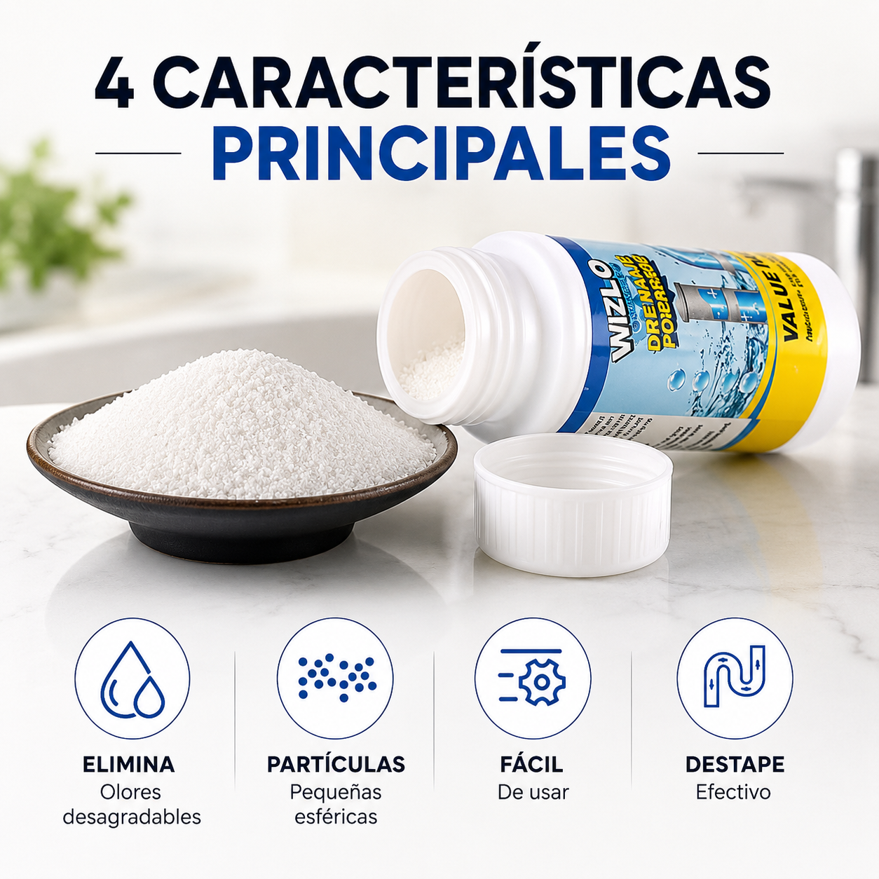 DestapaCaño Pro™ - Destapa cañerías sin esfuerzo.