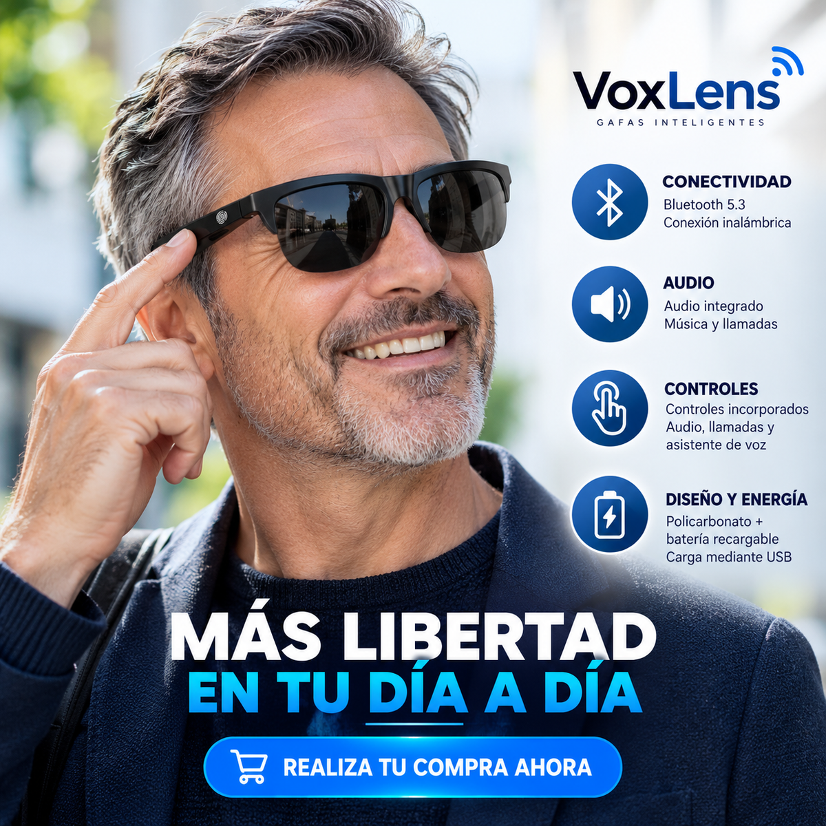 VoxLens - Escucha y responde con tus gafas
