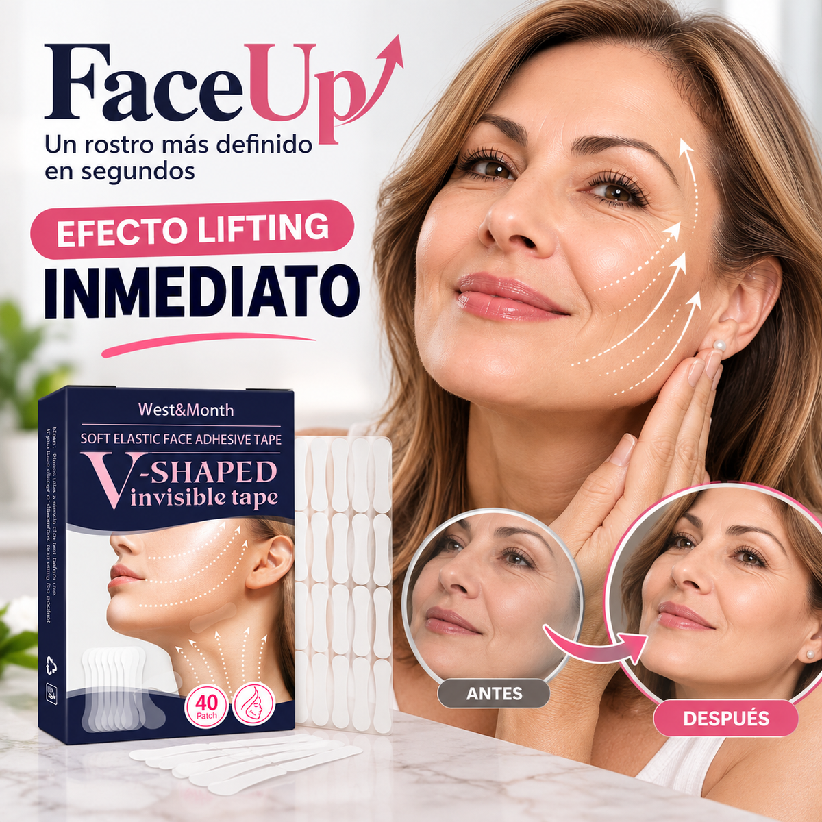 FaceUp - Un rostro más definido en segundos