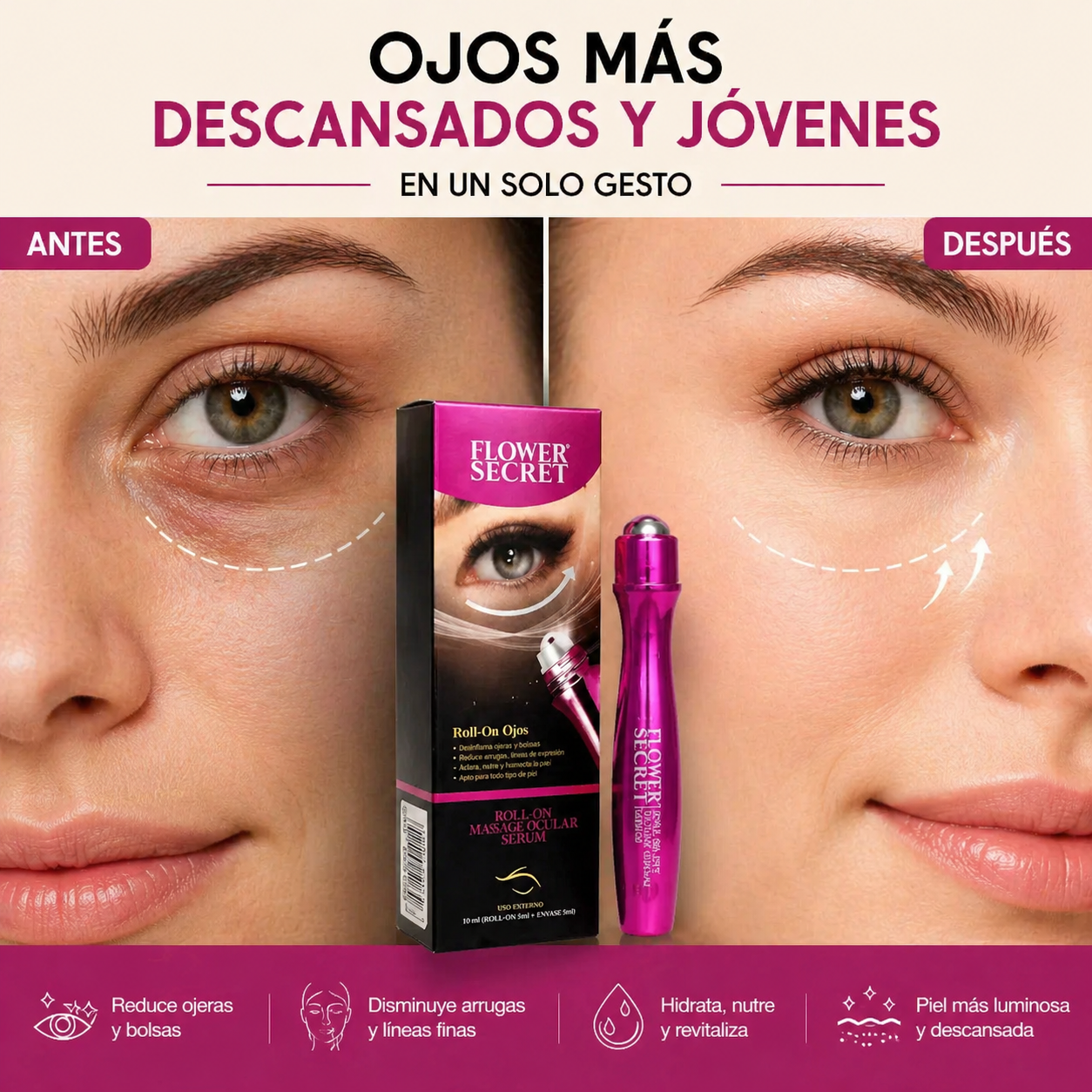 LumiEye - Ilumina y revitaliza el contorno de tus ojos.