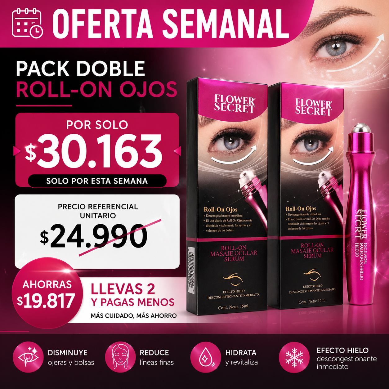 LumiEye - Ilumina y revitaliza el contorno de tus ojos.