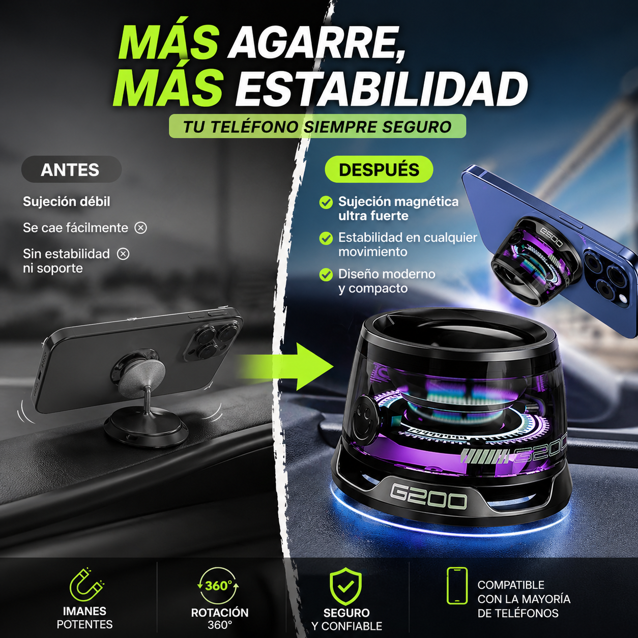 MagBoom Pro - El sonido de tu celular, amplificado al instante.