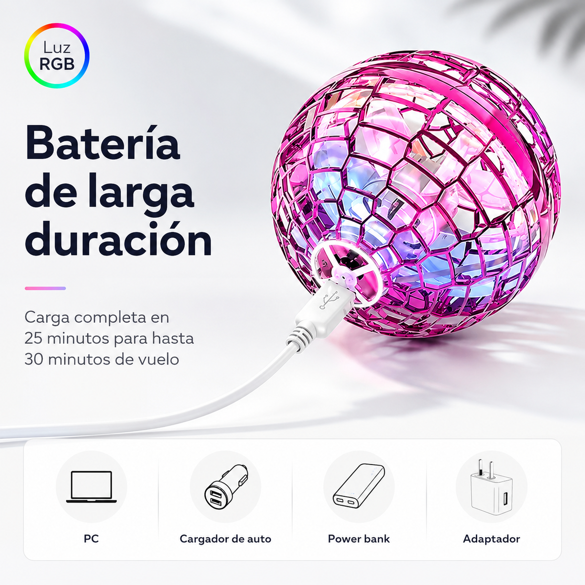 FlyNova - Vuela, gira y vuelve a tu mano. - Asegúrate en el Día del Niño.