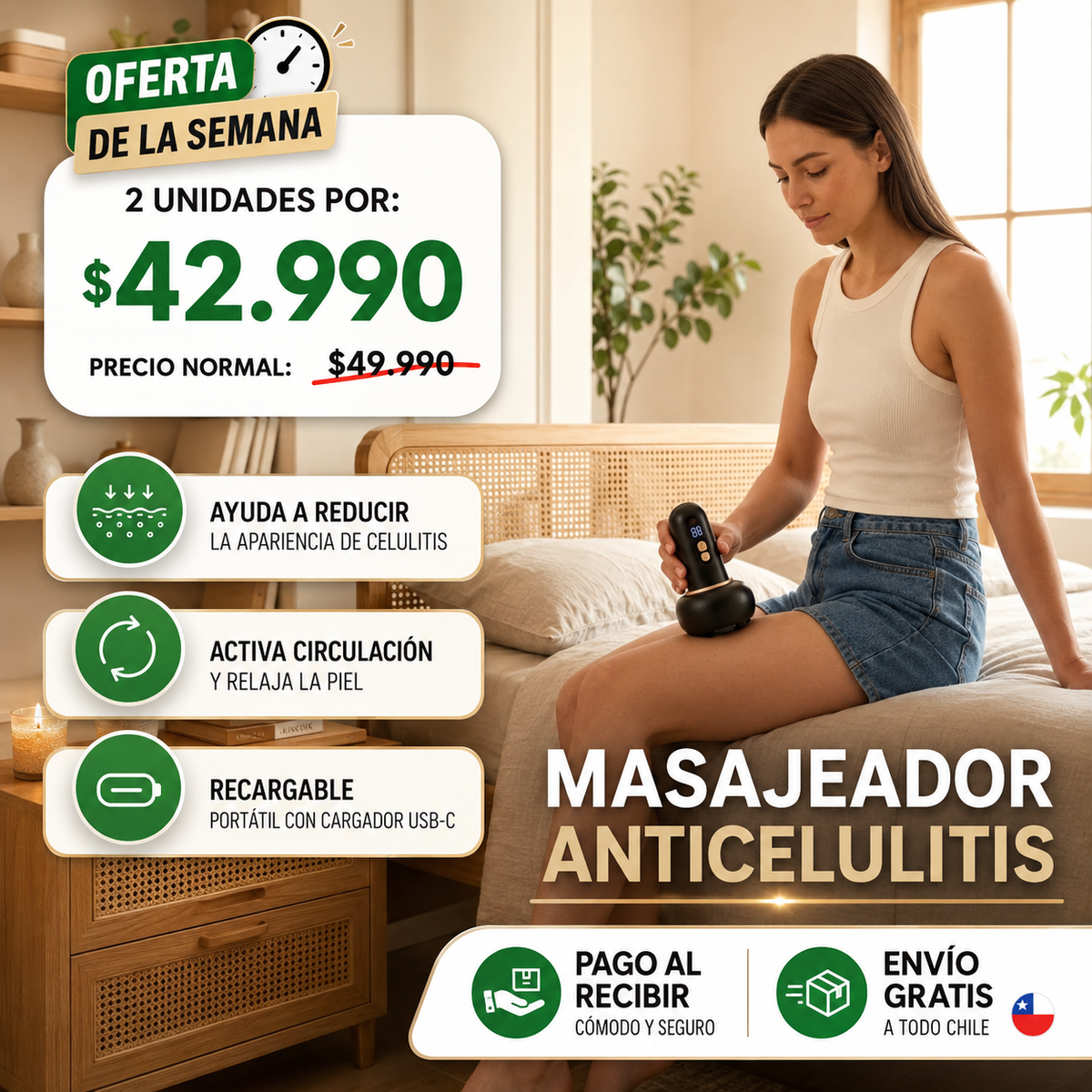 ThermaCup Pro® - Masajea, calienta y reafirma tu piel.