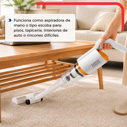 AirClean Pro™ - Limpia sin cables ni esfuerzo.