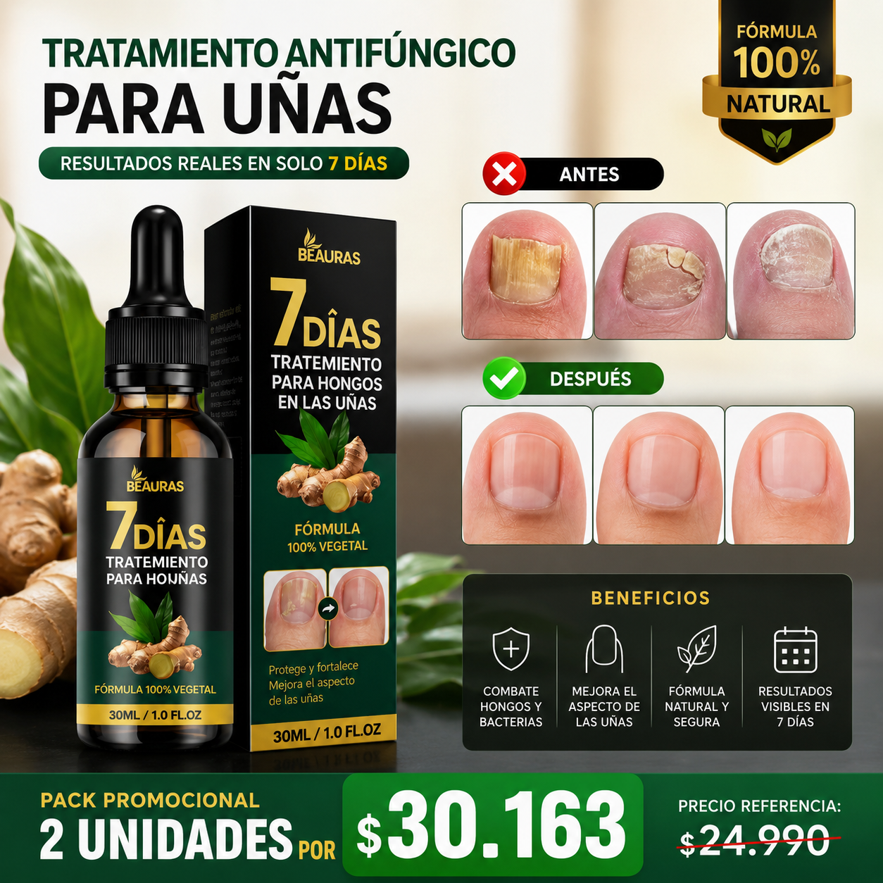 NailCure - Uñas sanas y limpias en 7 días.