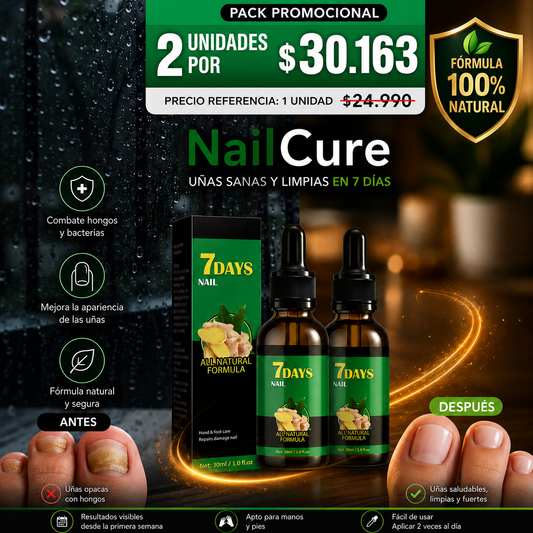 NailCure - Uñas sanas y limpias en 7 días.