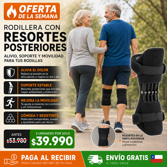 FlexKnee® - Alivia tus rodillas con cada paso.