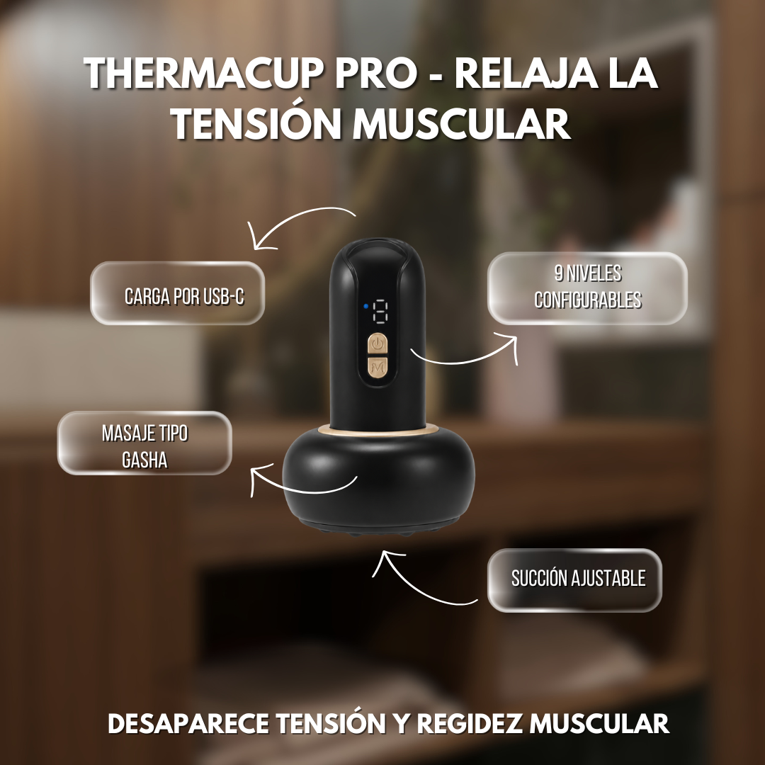 ThermaCup Pro® - Masajea, calienta y reafirma tu piel.