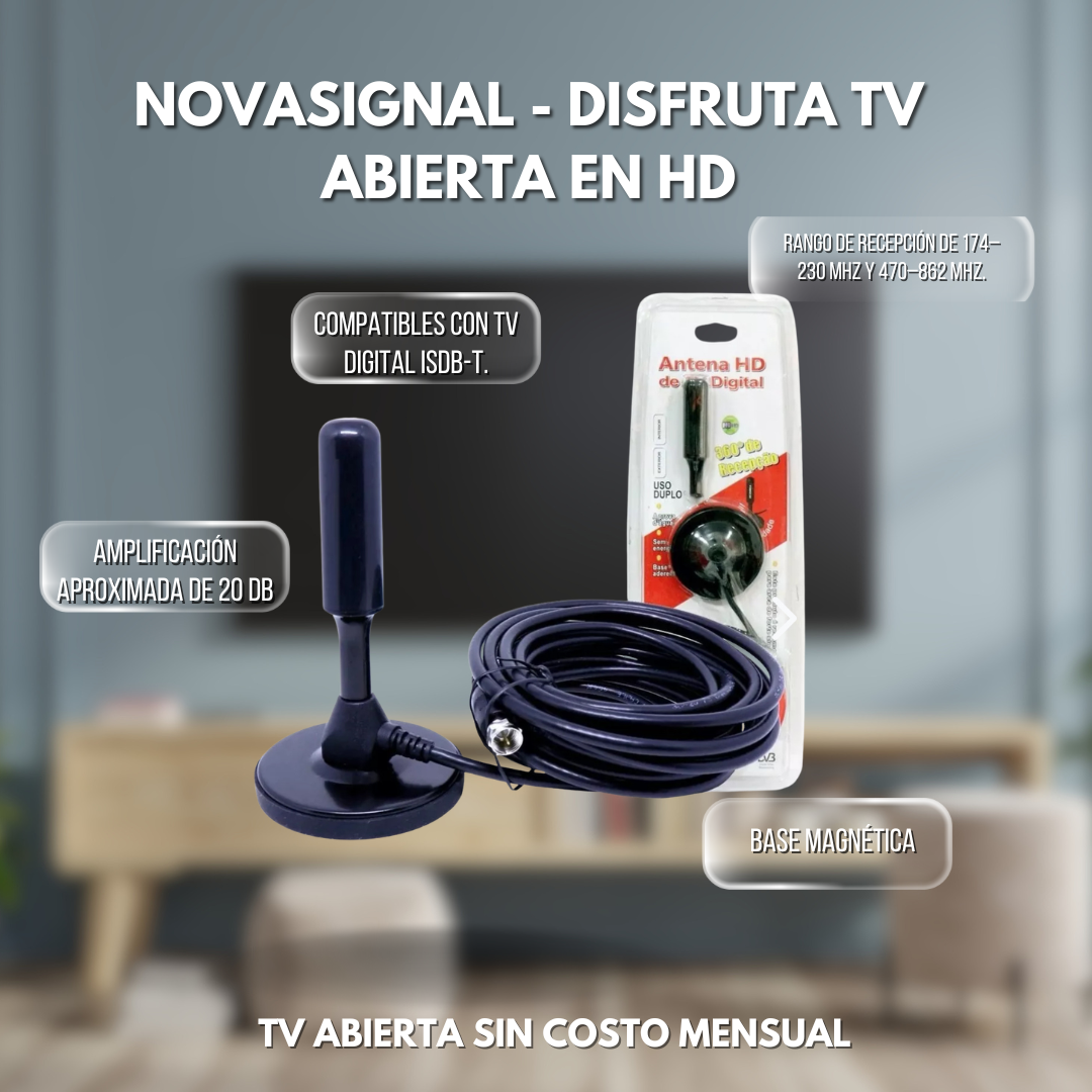 NovaSignal - Disfruta TV abierta en HD