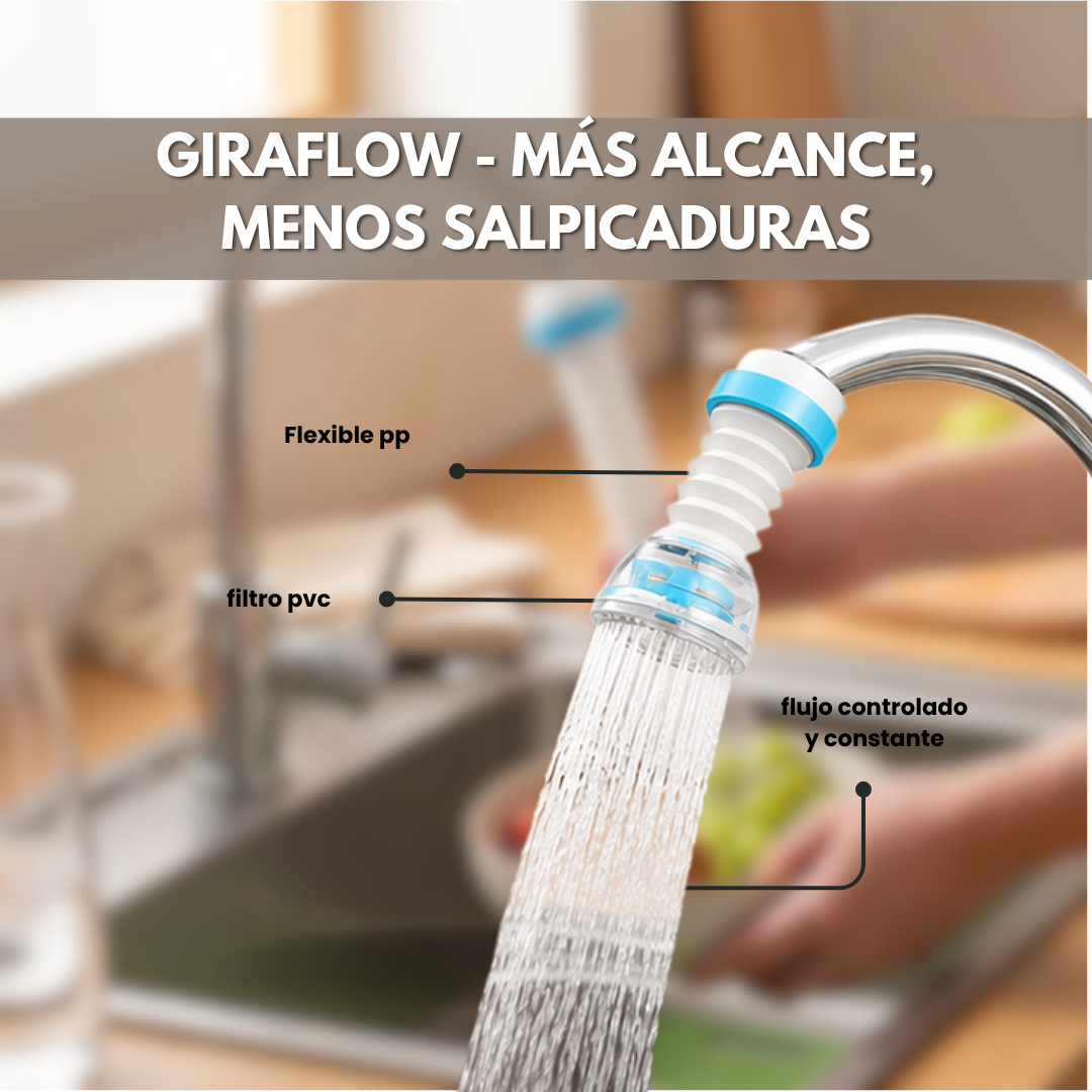 GiraFlow - Más alcance, menos salpicaduras