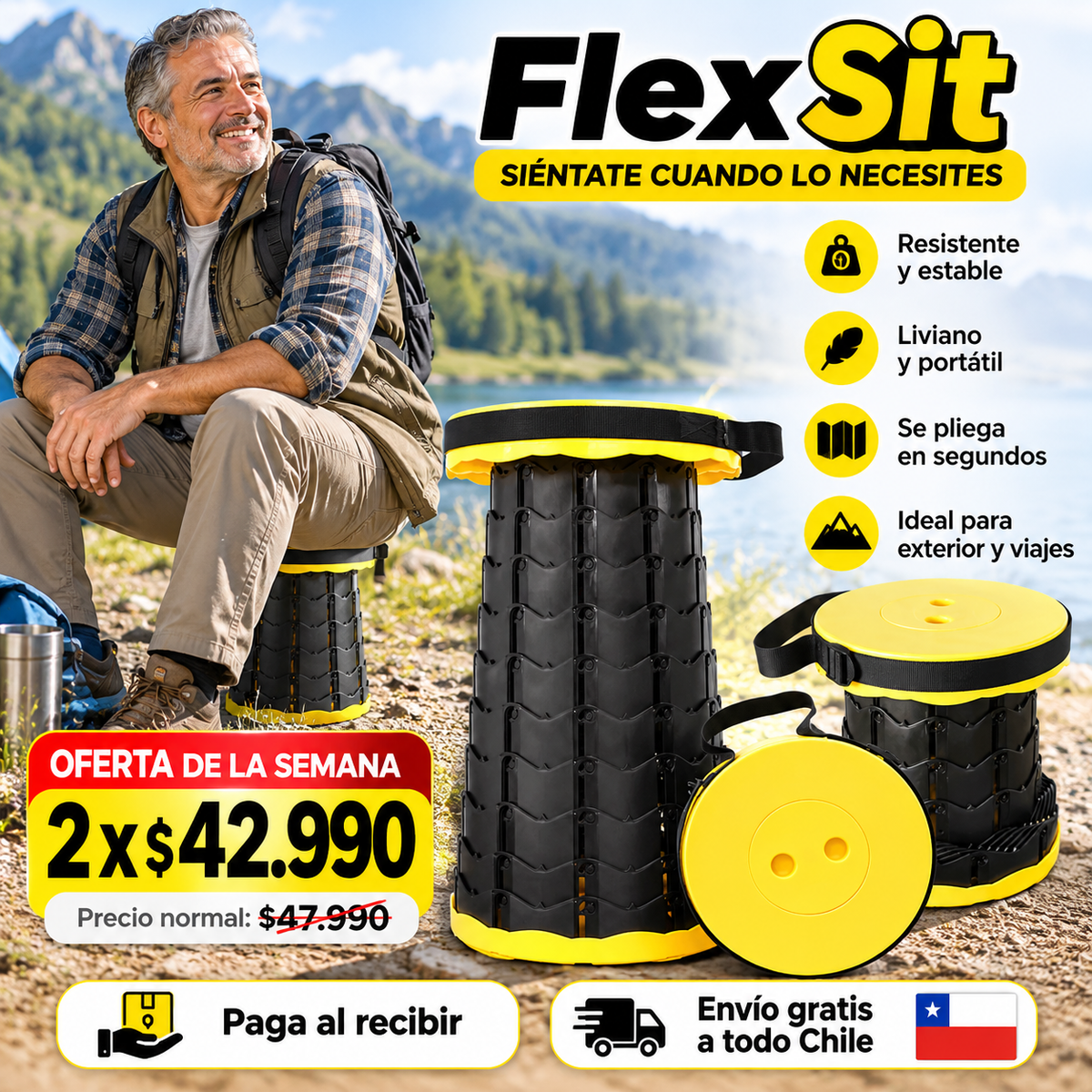 FlexSit - Siéntate cuando lo necesites