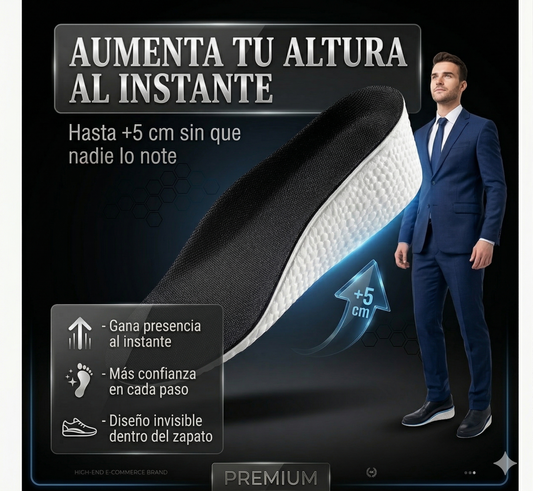 AlturaPro - Centímetros extra que se sienten y no se ven.