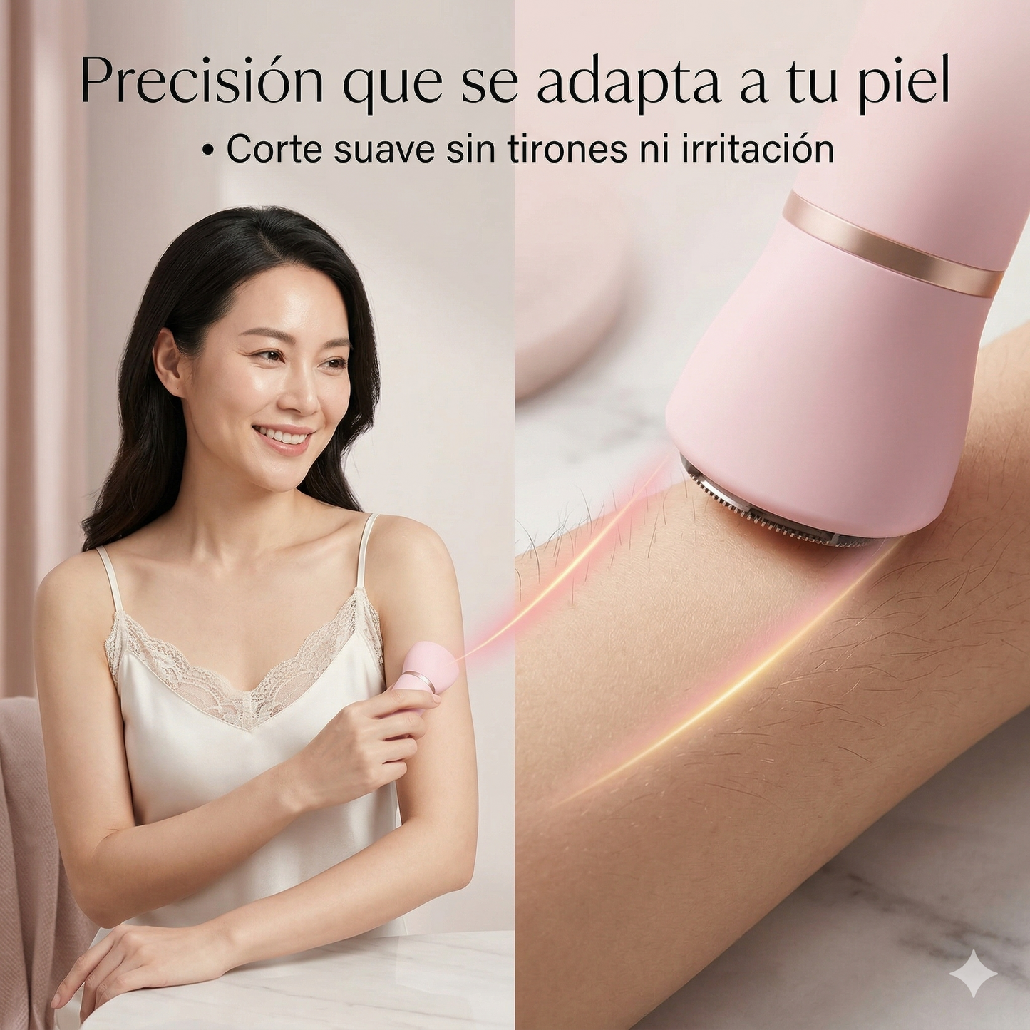 HojaSuave Pro - Depilación completa sin rasguños ni enrojecimiento.