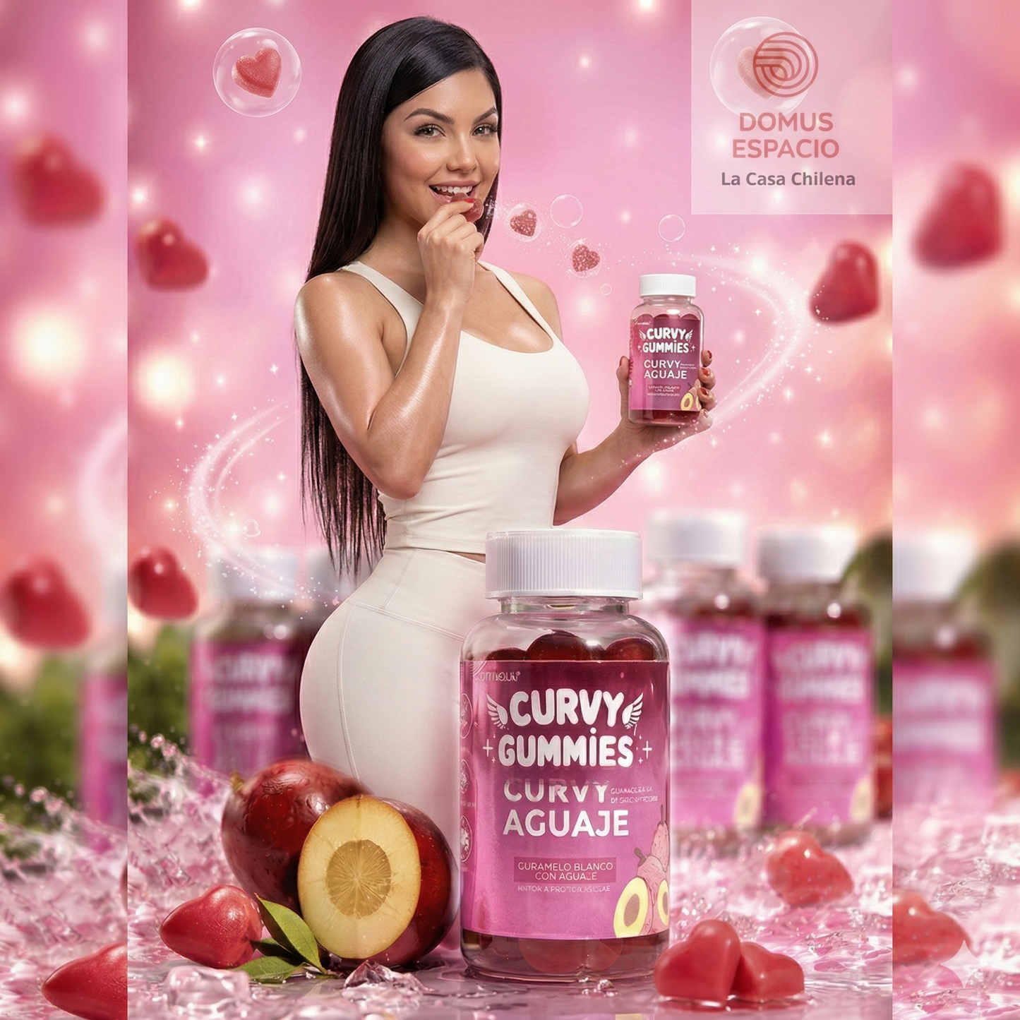 Curvy Gummies - Define caderas y senos con ingredientes naturales