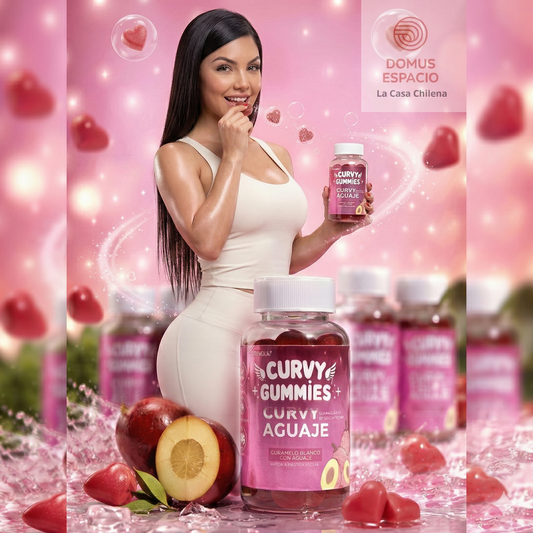 Curvy Gummies - Define caderas y senos con ingredientes naturales