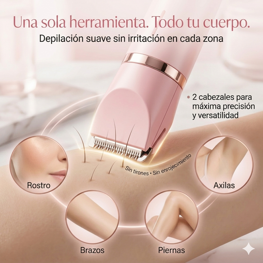 HojaSuave Pro - Depilación completa sin rasguños ni enrojecimiento.