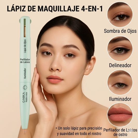 Toque 4 Élite - Delineador, sombra, labial y rubor en uno.