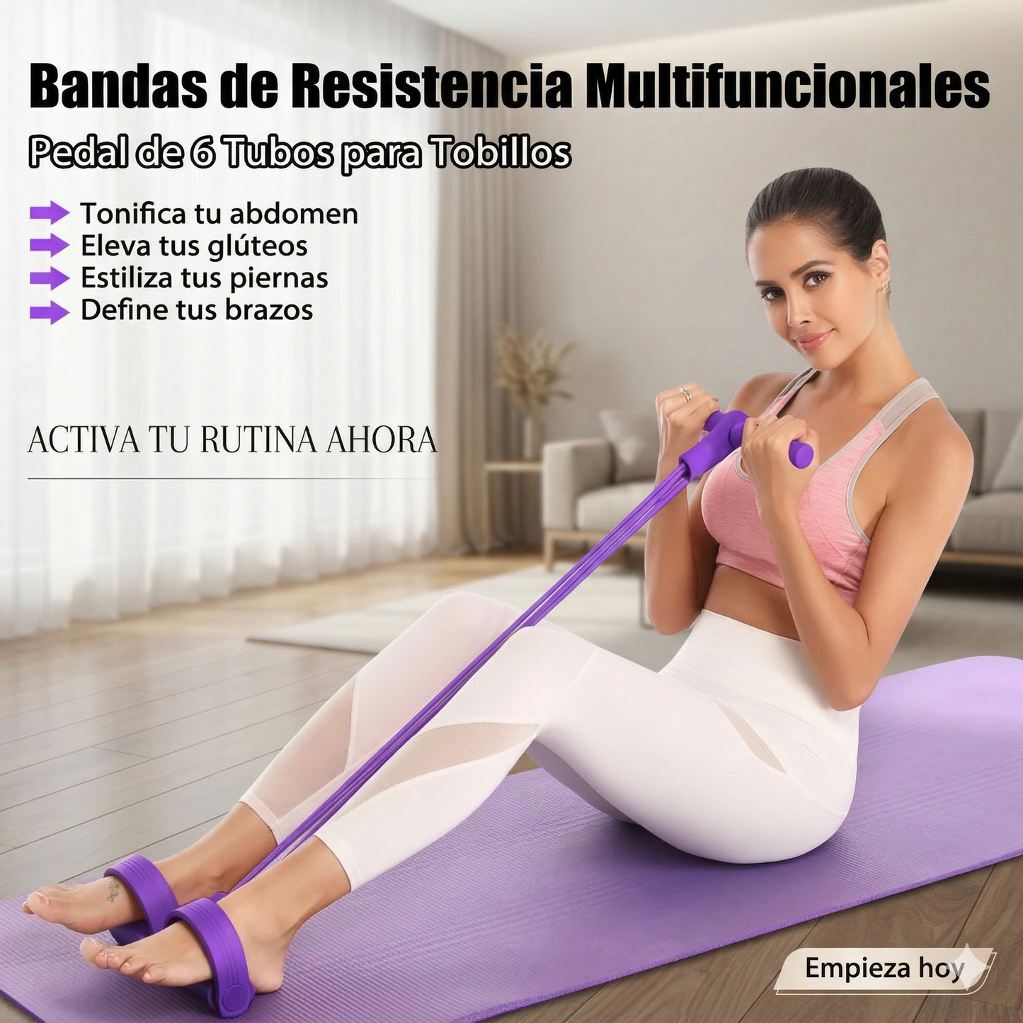FlexBand Pro - Tonifica tu cuerpo en casa sin ir al gym.