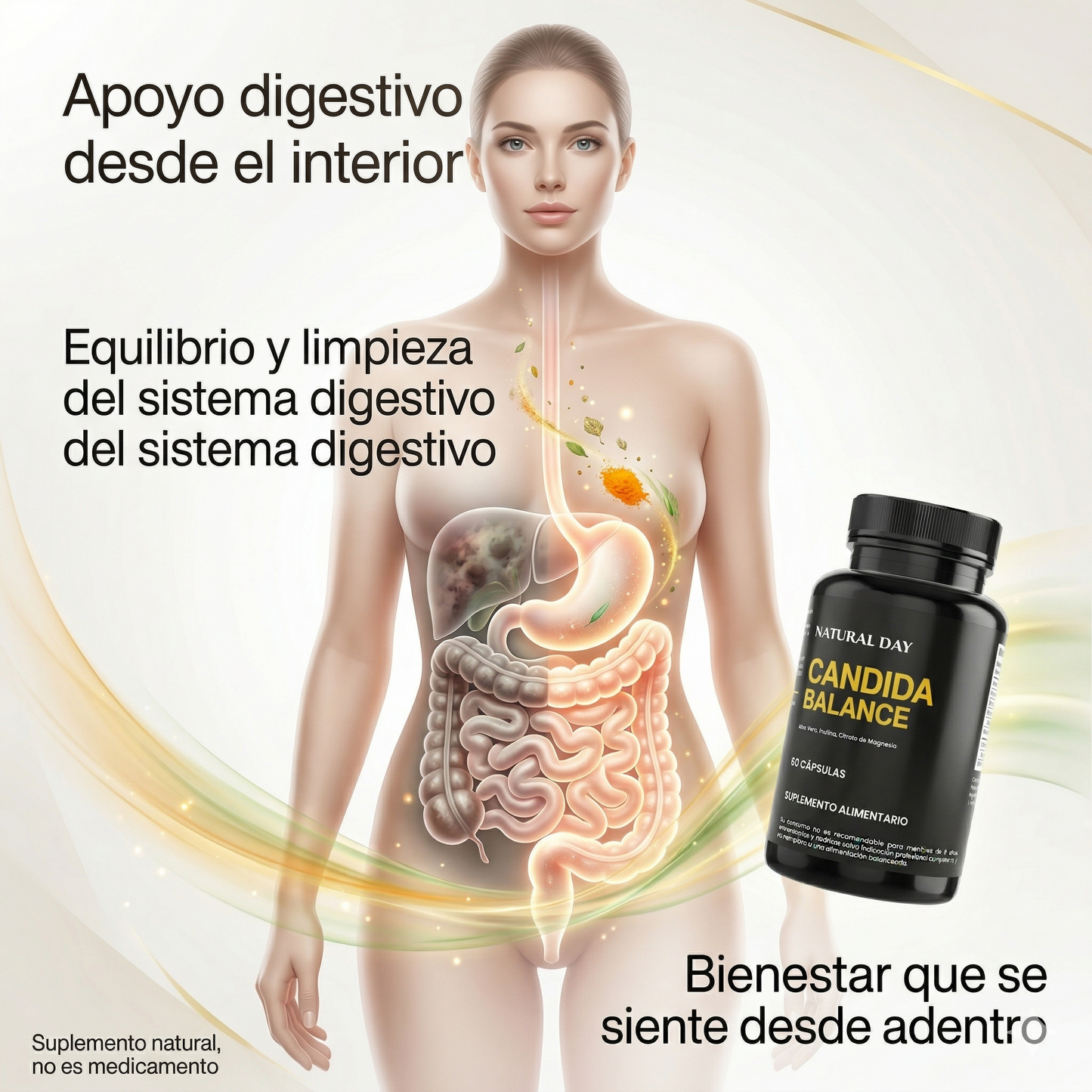 Candida Balance - Equilibra tu digestión desde adentro.