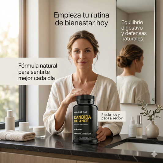 Candida Balance - Equilibra tu digestión desde adentro.