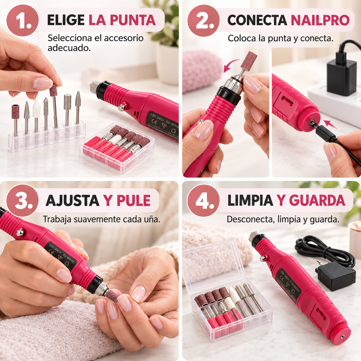 NailMaster - Lima y pule tus uñas fácilmente