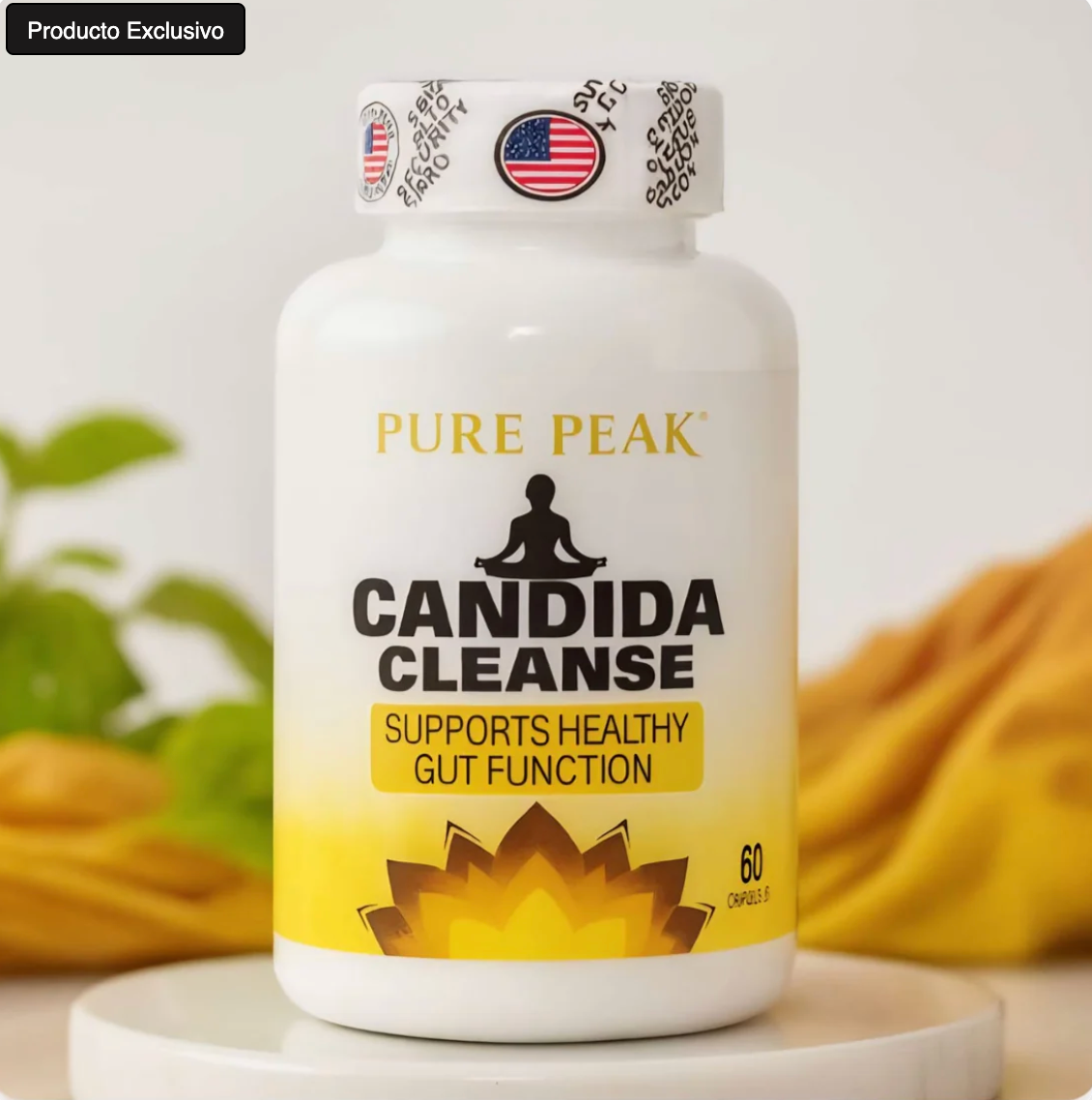 Candida Cleanse - Menos hinchazón, más bienestar diario.