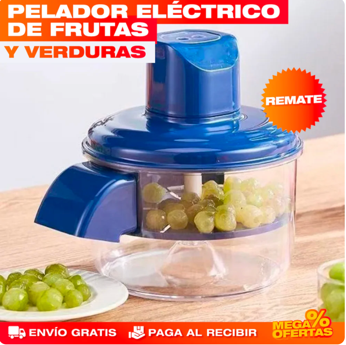 PeelPro - Pela frutas y verduras en 20 segundos