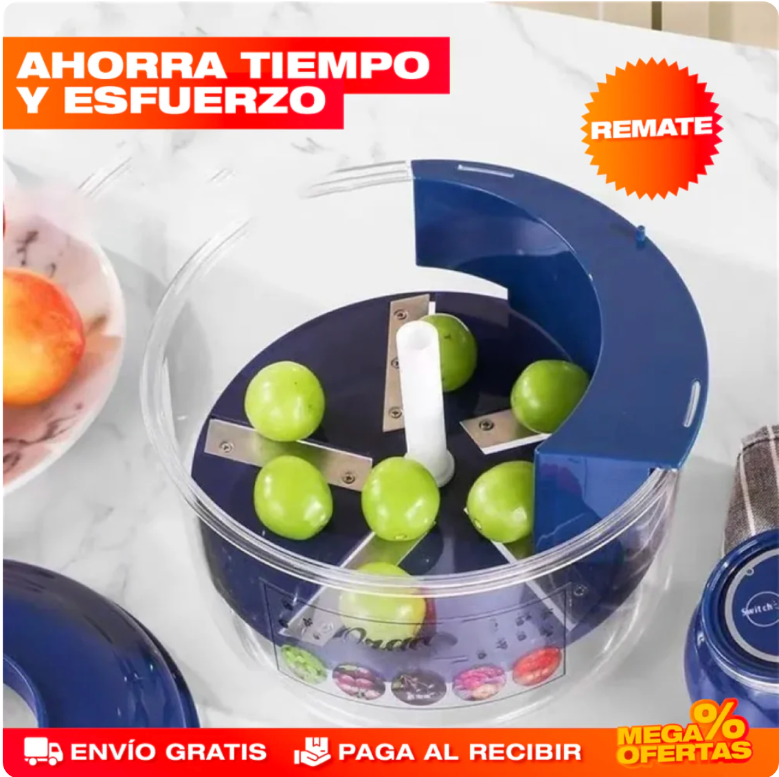 PeelPro - Pela frutas y verduras en 20 segundos