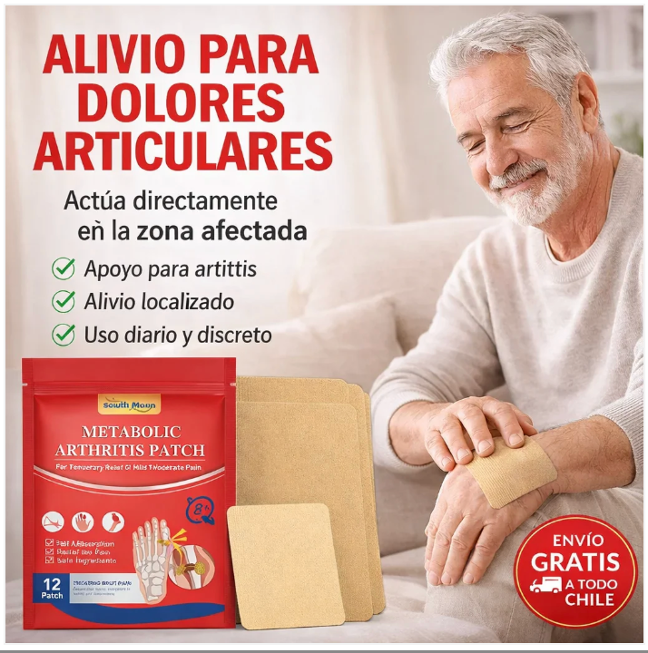 PatchRelief™ | Llévate 3x1 y olvida el dolor articular.