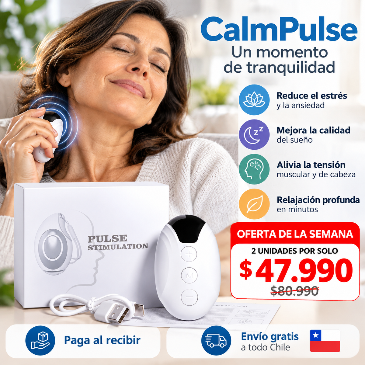 CalmPulse - Un momento de tranquilidad